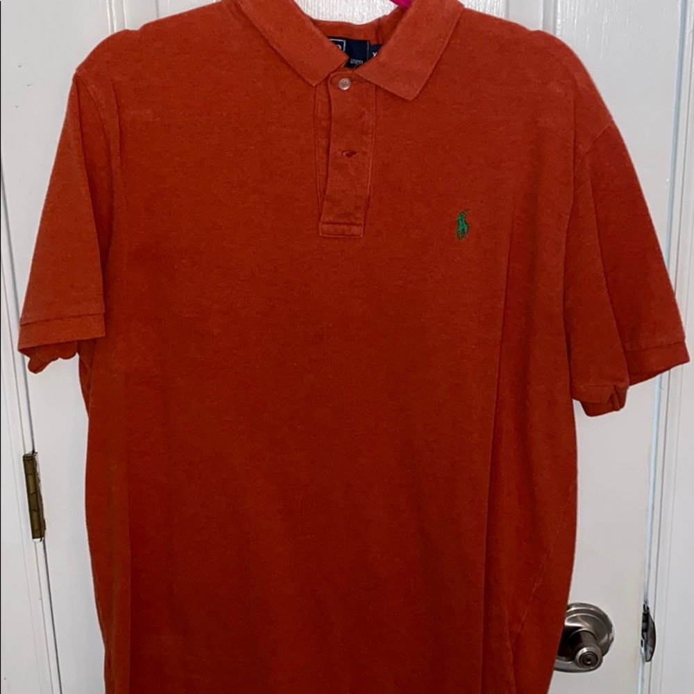 Men’s orange Polo
